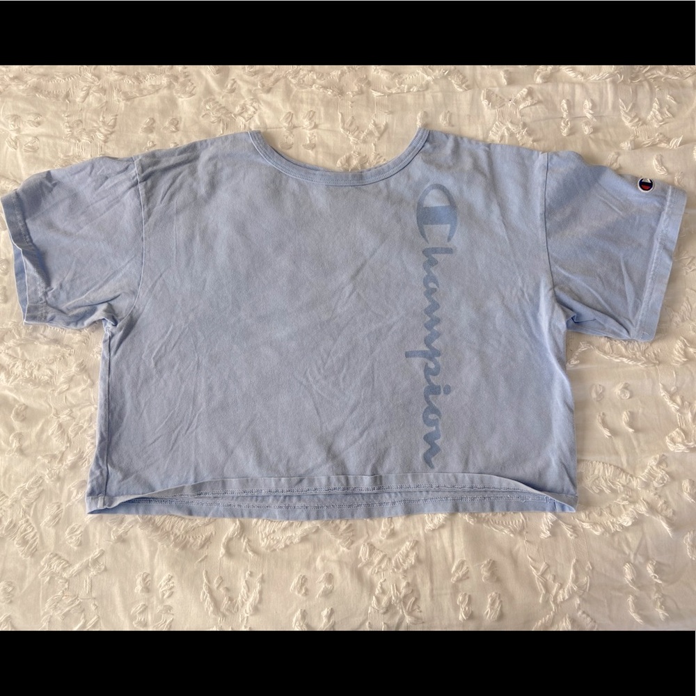 champion cropped tee